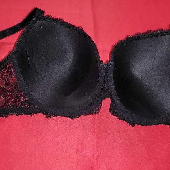 MIERSIDE Women's Black Plus Size No-Padded Underwire Bra - 42DDD (NWOT) - Picture 2 of 4